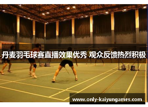 丹麦羽毛球赛直播效果优秀 观众反馈热烈积极