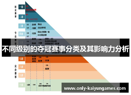 不同级别的夺冠赛事分类及其影响力分析
